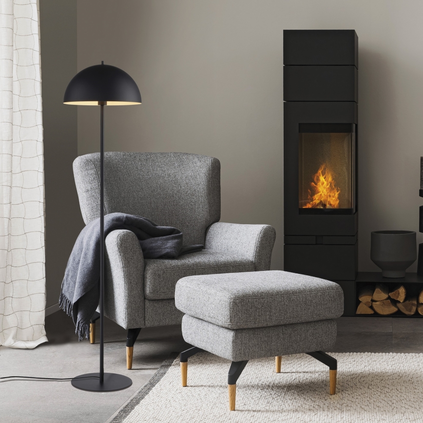 Schöner Wohnen 11727-18 - Golvlampa ALI 1xE27/25W/230V svart