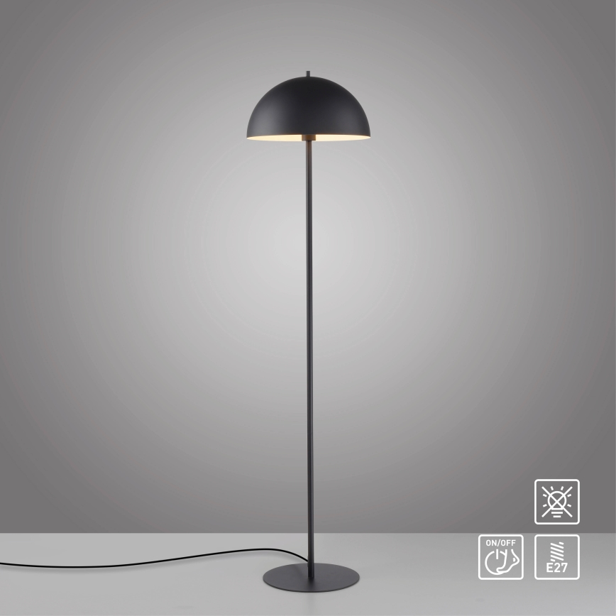 Schöner Wohnen 11727-18 - Golvlampa ALI 1xE27/25W/230V svart