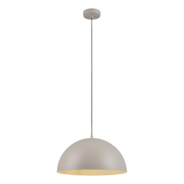 Schöner Wohnen 11728-39 - Takpendel på kabel ALI 1xE27/25W/230V Ø 38 cm grå
