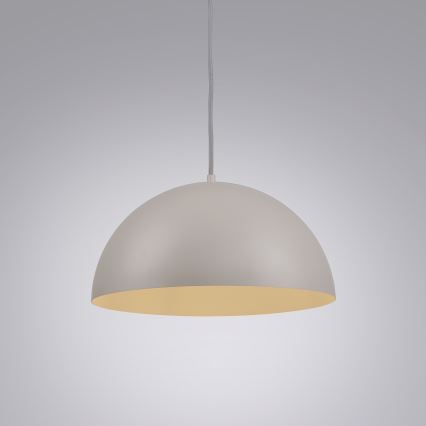 Schöner Wohnen 11728-39 - Takpendel på kabel ALI 1xE27/25W/230V Ø 38 cm grå