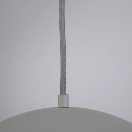 Schöner Wohnen 11728-39 - Takpendel på kabel ALI 1xE27/25W/230V Ø 38 cm grå