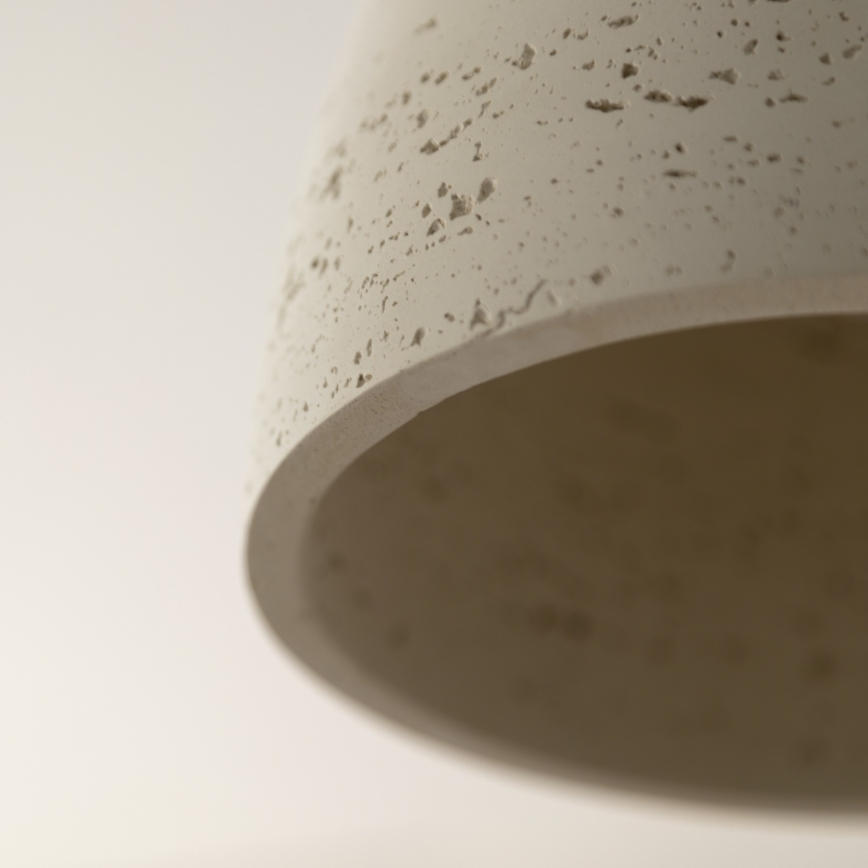 Schöner Wohnen 12541-42 - Pendellampa med sladd TRAVENTA 3xE27/40W/230V betong