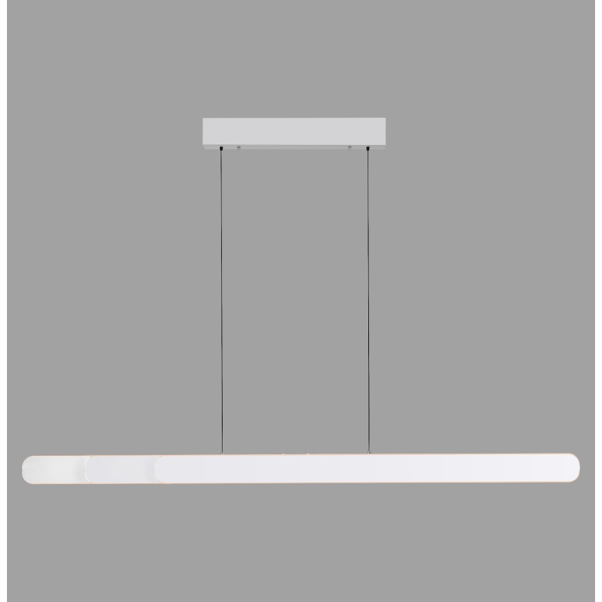 Schöner Wohnen 12577-16 - LED-dimmbar pendel med vajer ADRIANA ROUND 2xLED/24W/230V 2700/3000/3500/4000/5000K 160 cm vit