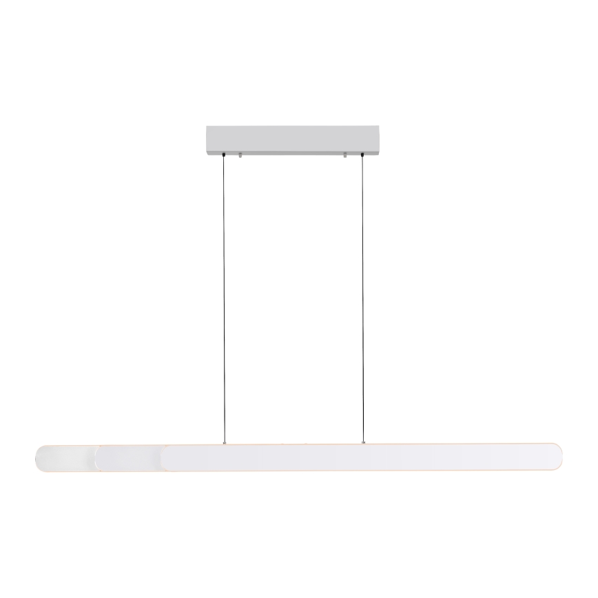 Schöner Wohnen 12577-16 - LED-dimmbar pendel med vajer ADRIANA ROUND 2xLED/24W/230V 2700/3000/3500/4000/5000K 160 cm vit