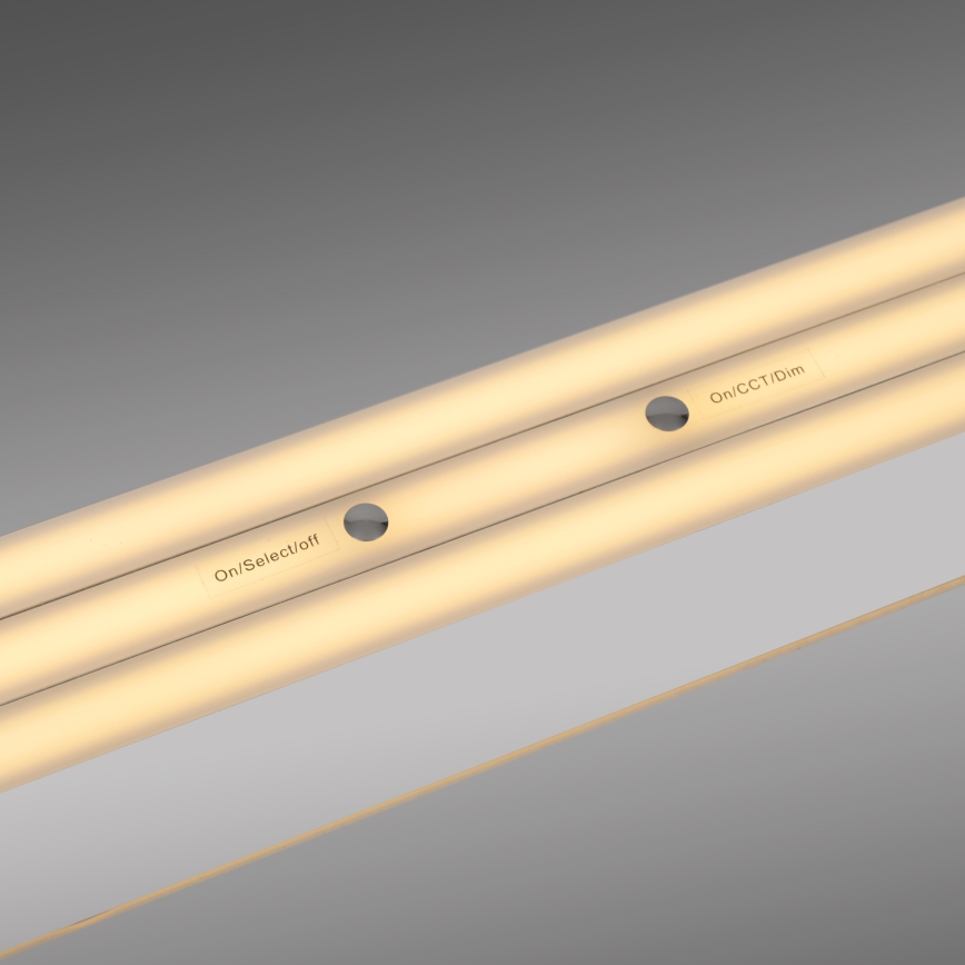 Schöner Wohnen 12577-16 - LED-dimmbar pendel med vajer ADRIANA ROUND 2xLED/24W/230V 2700/3000/3500/4000/5000K 160 cm vit