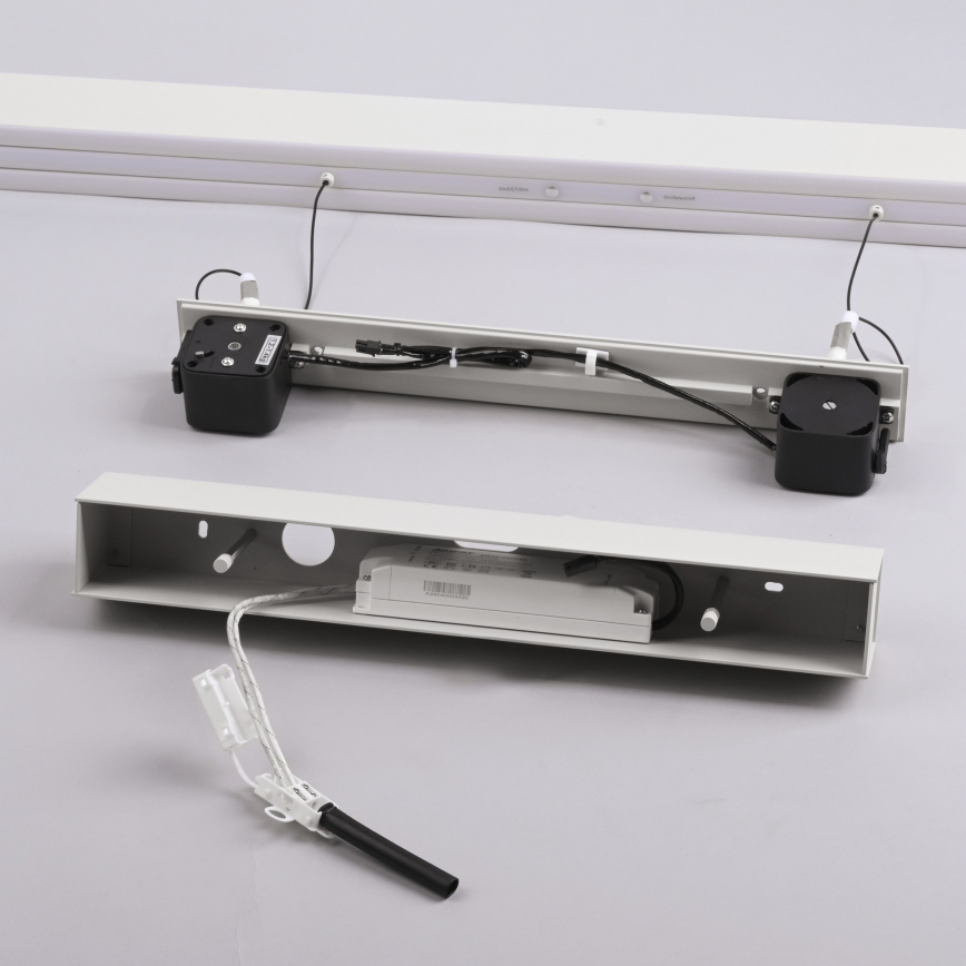 Schöner Wohnen 12577-16 - Dimmbar LED-pendellampa på vajer ADRIANA ROUND 2×LED/24W/230V 2700/3000/3500/4000/5000 K, vit