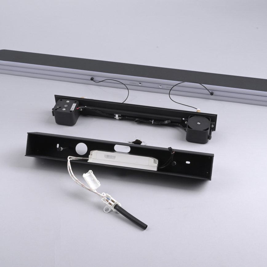 Schöner Wohnen 12577-18 - LED-dimbar hänglampa på kabel ADRIANA ROUND 2xLED/24W/230V 2700/3000/3500/4000/5000K 160 cm svart