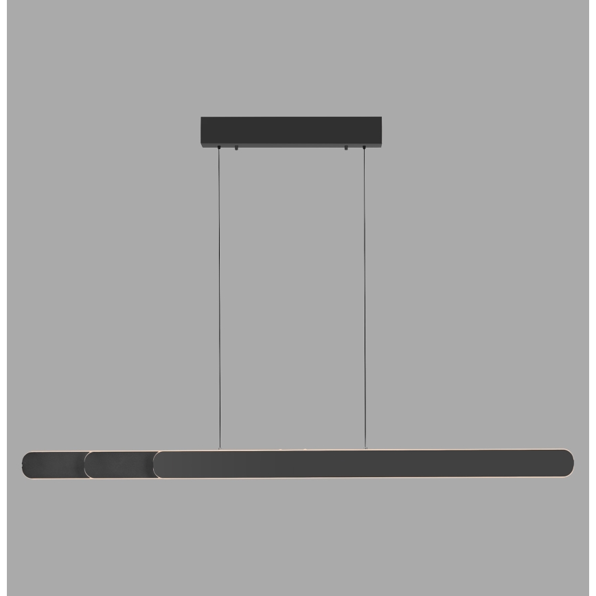 Schöner Wohnen 12577-18 - Dimbar takpendel på vajer ADRIANA ROUND 2xLED/24W/230V 2700/3000/3500/4000/5000K svart