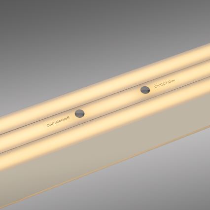 Schöner Wohnen 12577-39 - LED dimbar taklampa med vajerupphängning ADRIANA ROUND 2xLED/24W/230V 2700/3000/3500/4000/5000K 160 cm grå