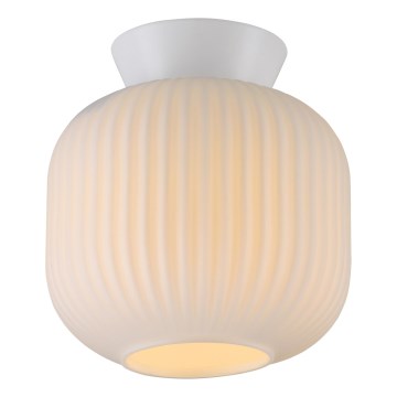 Schöner Wohnen 13574-16 - Taklampa NAMI 1xE27/25W/230V Ø 20 cm vit