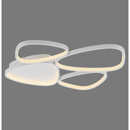 Schöner Wohnen 14038-16 - Dimmbar LED-taklampa PEBBLES LED/35,5W/230V vit