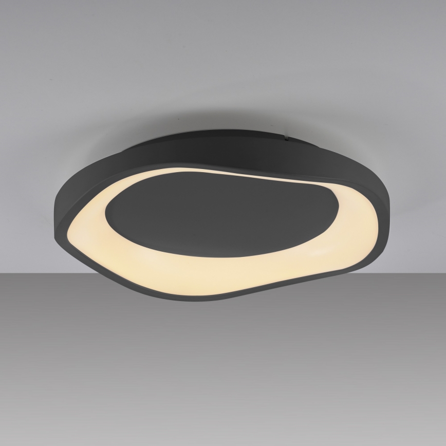 Schöner Wohnen 14233-18 - LED-dimbar taklampa MONTA LED/21W/230V Ø 40 cm svart