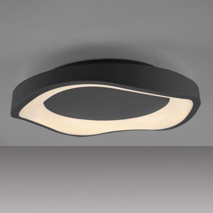 Schöner Wohnen 14233-18 - LED-dimbar taklampa MONTA LED/21W/230V Ø 40 cm svart