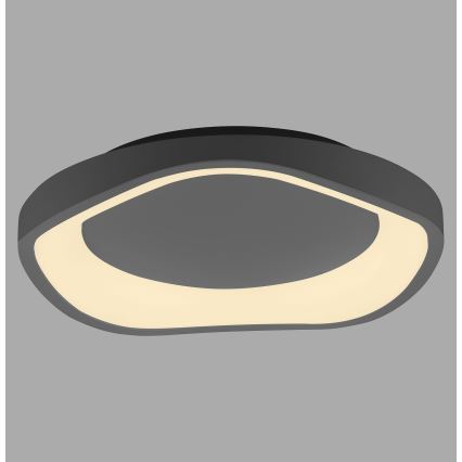 Schöner Wohnen 14233-18 - LED-dimbar taklampa MONTA LED/21W/230V Ø 40 cm svart