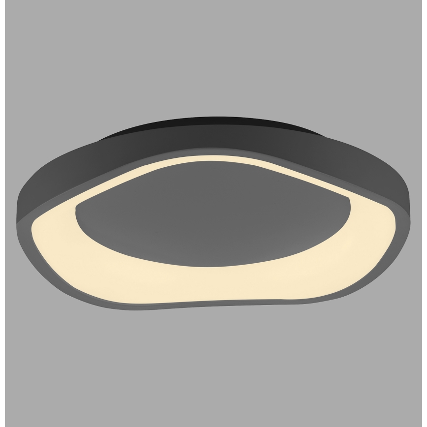 Schöner Wohnen 14233-18 - LED-dimbar taklampa MONTA LED/21W/230V Ø 40 cm svart