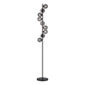 Schöner Wohnen 14506-18 - LED-golvlampa DUBAI 9xG9/3W/230V svart/rökfärgad