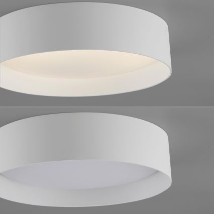 Schöner Wohnen 14593-16 - dimbar LED-takarmatur TAVOLI LED/10W/230V 2700-6500K diam. 28,5 cm vit + fjärrkontroll