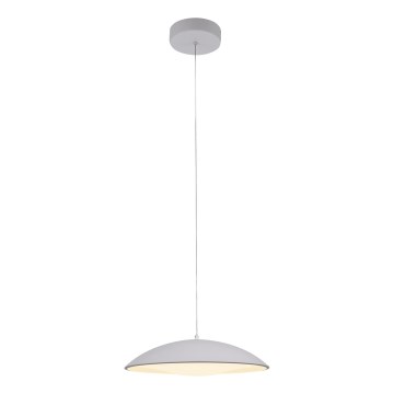 Schöner Wohnen 14606-16 - Dimmbar LED-pendellampa på kabel LENTE LED/17W/230V Ø 40 cm vit