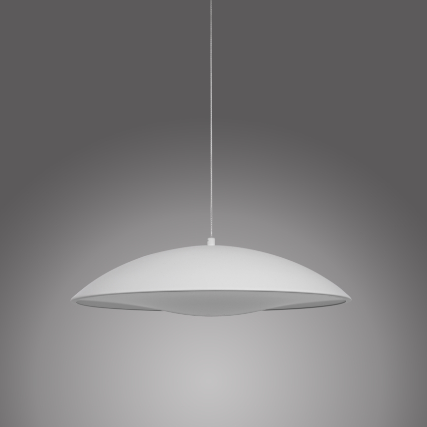 Schöner Wohnen 14606-16 - Dimmbar LED-pendellampa på kabel LENTE LED/17W/230V Ø 40 cm vit
