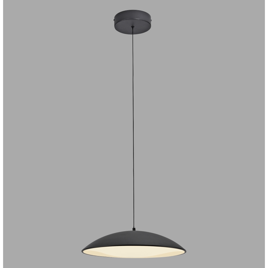 Schöner Wohnen 14606-18 - Dimbar LED-takpendel LENTE LED/17W/230V Ø 40 cm svart