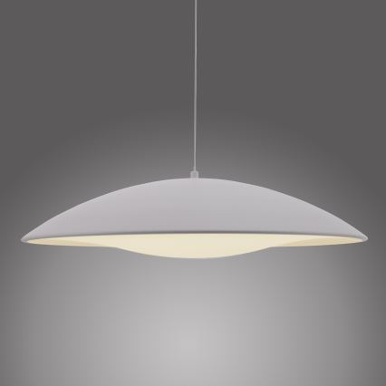Schöner Wohnen 14607-16 - LED-dimbar pendellampa på kabel LENTE LED/23W/230V Ø 50 cm vit