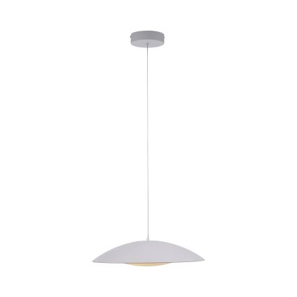 Schöner Wohnen 14607-16 - LED-dimbar pendellampa på kabel LENTE LED/23W/230V Ø 50 cm vit