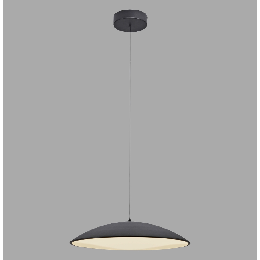 Schöner Wohnen 14607-18 - Dimbart LED-pendellampa med kabel LENTE LED/23W/230V Ø 50 cm svart