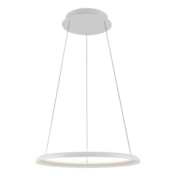 Schöner Wohnen 15570-16 - dimbar LED-pendellampa på vajer QUILLO LED/36W/230V Ø 60 cm vit