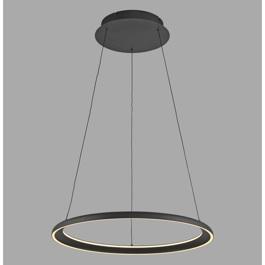 Schöner Wohnen 15570-18 - dimbar LED-pendel på kabel QUILLO LED/36W/230V Ø 60 cm svart