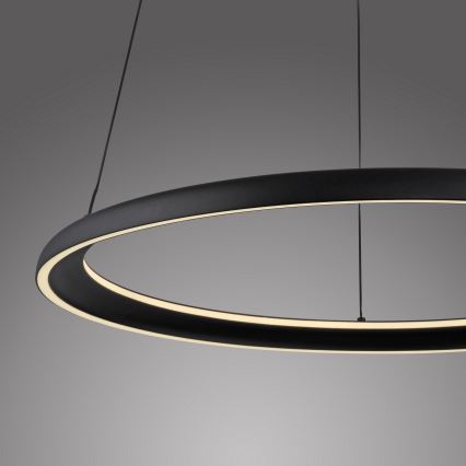 Schöner Wohnen 15570-18 - dimbar LED-pendel på kabel QUILLO LED/36W/230V Ø 60 cm svart