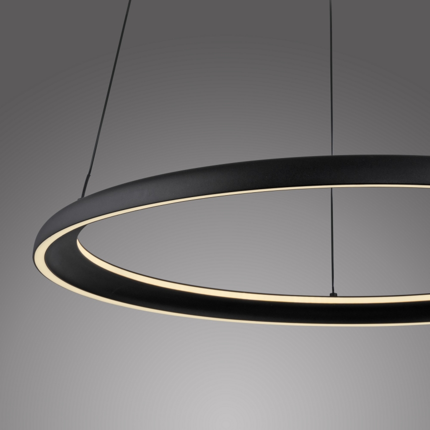 Schöner Wohnen 15570-18 - dimbar LED-pendel på kabel QUILLO LED/36W/230V Ø 60 cm svart