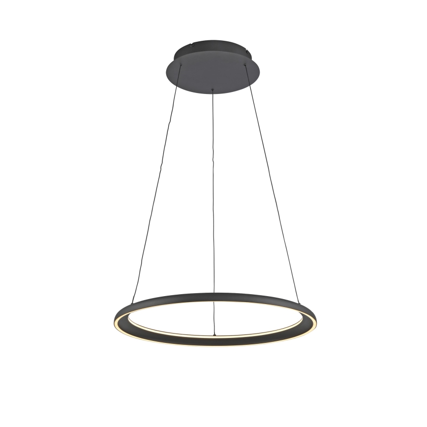 Schöner Wohnen 15570-18 - dimbar LED-pendel på kabel QUILLO LED/36W/230V Ø 60 cm svart