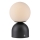 Schöner Wohnen 19218-18 - RUDI LED-uppladdningsbar bordslampa, dimbar med touch, LED/1,2W/5V 3000-6000K 1200 mAh, svart