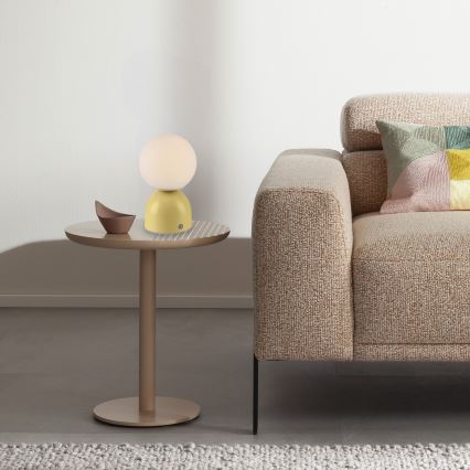 Schöner Wohnen 19218-81 - LED dimbar touchstyrd uppladdningsbar bordslampa RUDI LED/1,2W/5V 3000-6000K 1200 mAh gul