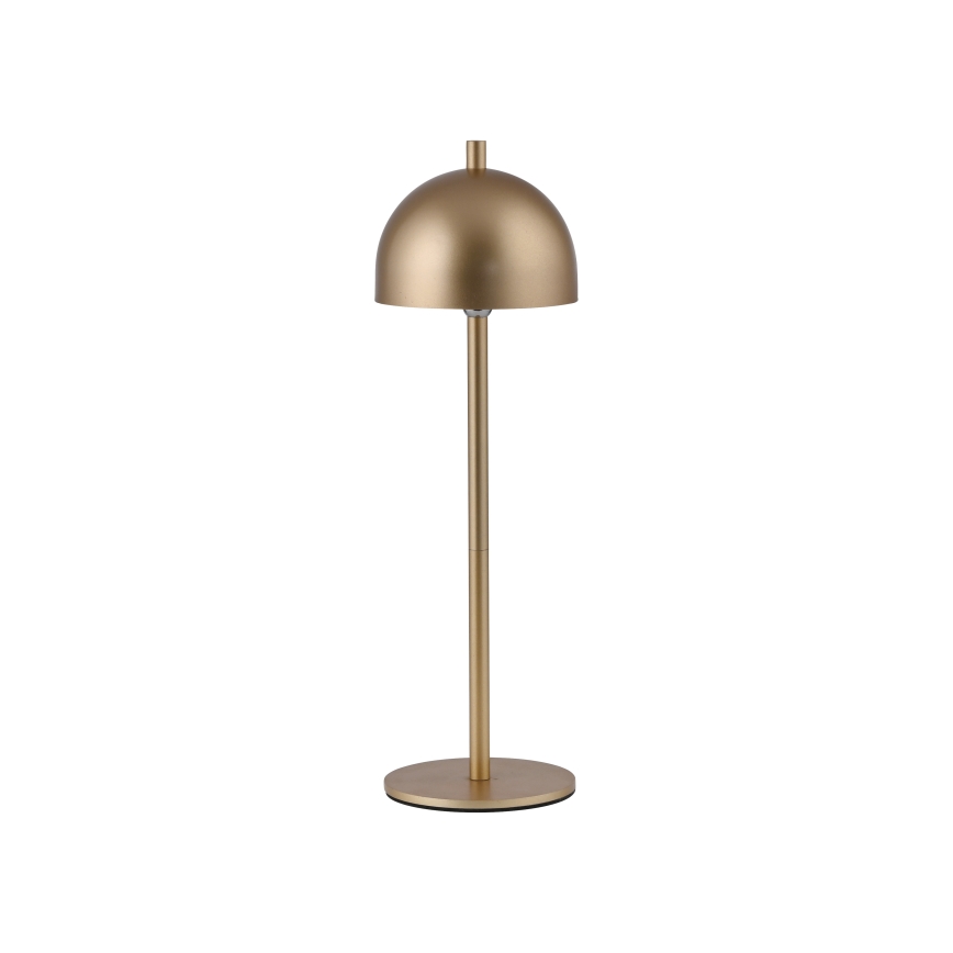 Schöner Wohnen 19244-12 - Uppladdningsbar touchstyrd dimbar utomhusbordslampa BELLIS LED/2,5 W/5 V 2600 mAh IP54 guld