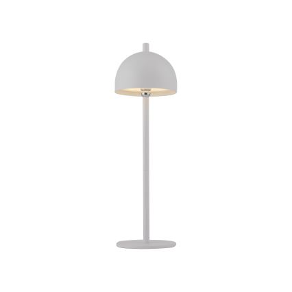 Schöner Wohnen 19244-16 - LED dimbar, touchstyrd, uppladdningsbar utomhusbordslampa BELLIS LED/2,5W/5V 2600 mAh IP54 vit