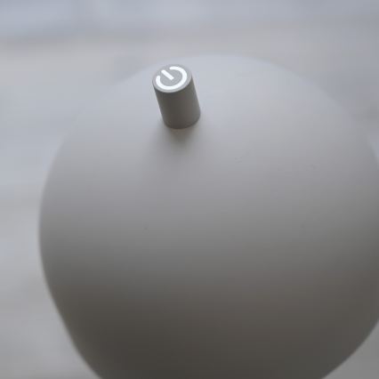 Schöner Wohnen 19244-39 - LED dimbar touchstyrd uppladdningsbar utomhusbordslampa BELLIS LED/2,5W/5V 2600 mAh IP54 grå