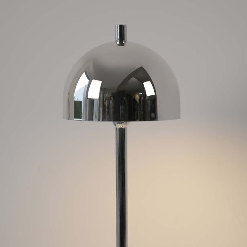 Schöner Wohnen 19245-17 - LED dimbar, beröringsstyrd, uppladdningsbar golvlampa för utomhusbruk BELLIS LED/2,5W/5V 2600 mAh IP54 blank krom