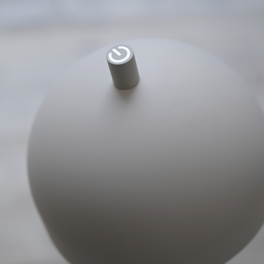 Schöner Wohnen 19245-39 - Dimbar touchstyrd uppladdningsbar utomhus-golvlampa BELLIS LED/2,5W/5V 2600 mAh IP54 grå