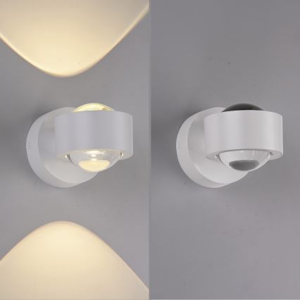 Schöner Wohnen 19331-16 - LED-vägglampa CHIA 2xLED/2W/230V vit