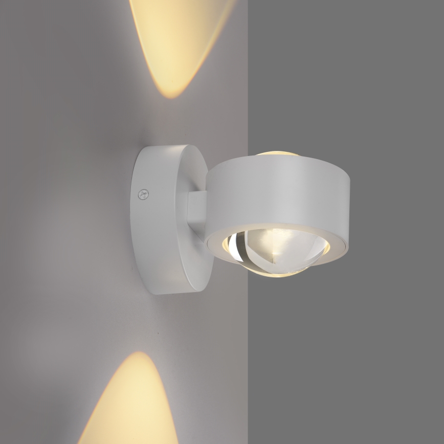 Schöner Wohnen 19331-16 - LED-vägglampa CHIA 2xLED/2W/230V vit