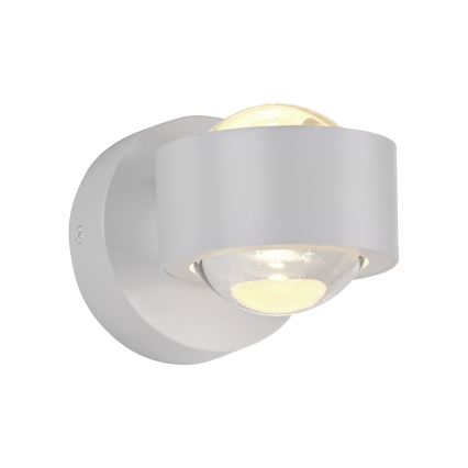 Schöner Wohnen 19331-16 - LED-vägglampa CHIA 2xLED/2W/230V vit
