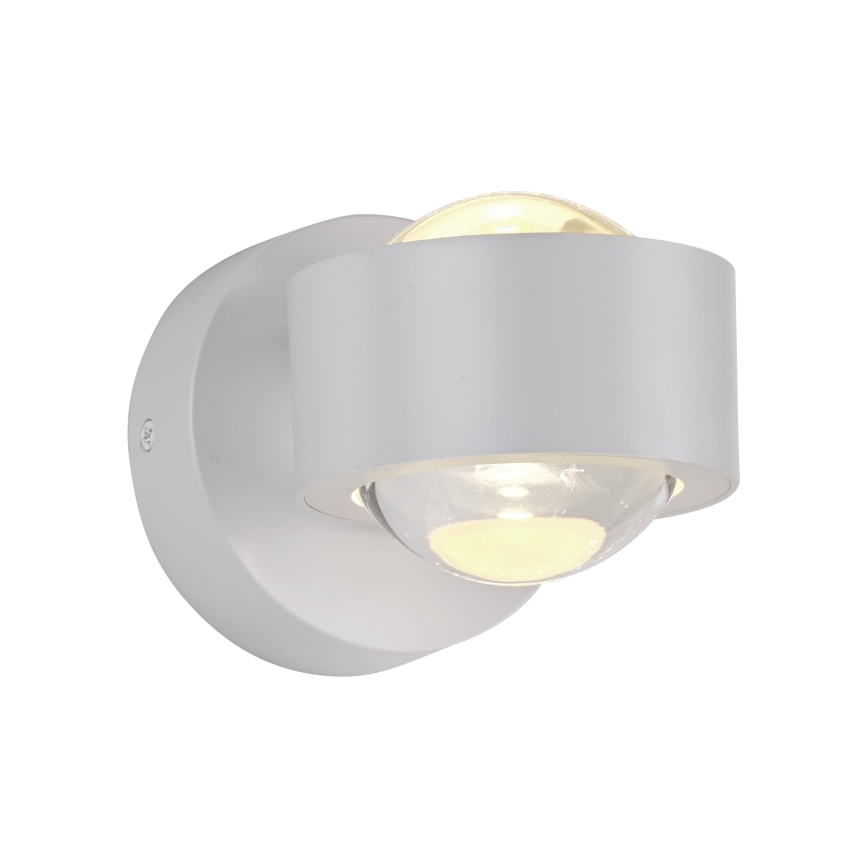 Schöner Wohnen 19331-16 - LED-vägglampa CHIA 2xLED/2W/230V vit
