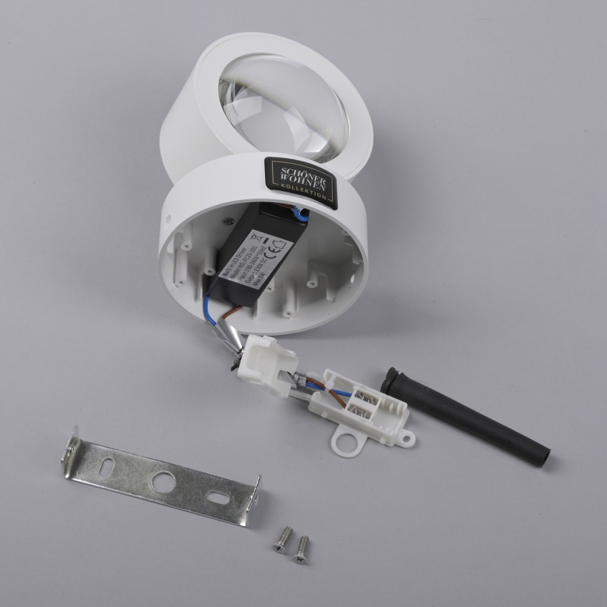 Schöner Wohnen 19331-16 - LED-vägglampa CHIA 2xLED/2W/230V vit