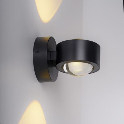 Schöner Wohnen 19331-18 - LED vägglampa CHIA 2xLED/2W/230V svart