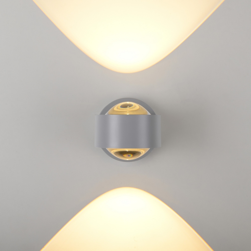 Schöner Wohnen 19331-21 - LED-vägglampa CHIA 2xLED/2W/230V antracit