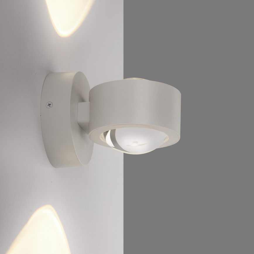 Schöner Wohnen 19331-39 - LED-vägglampa CHIA 2xLED/2W/230V grå