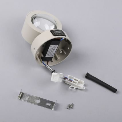 Schöner Wohnen 19331-39 - LED-vägglampa CHIA 2xLED/2W/230V grå