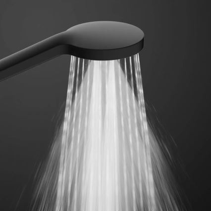 Schütte 60076 - Duschset med termostatblandare MADURA FRESH svart