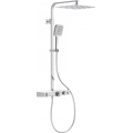 Schütte 60530 - Duschset med termostatblandare OCEAN, polerad krom